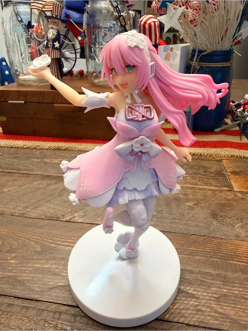 SEGA Hatsune Miku Series Luminasta Megurine Luka 15th Anniversary Figure EUC
